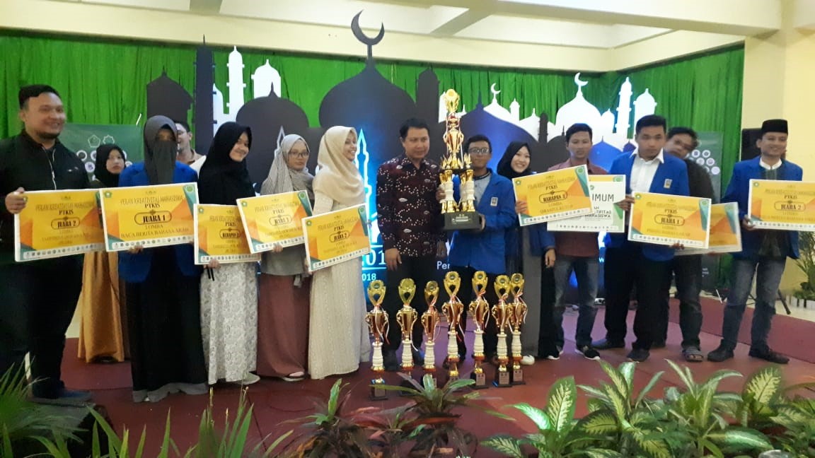 Mahasiswa FIAI Raih Juara Umum PKM PTKIS 2018