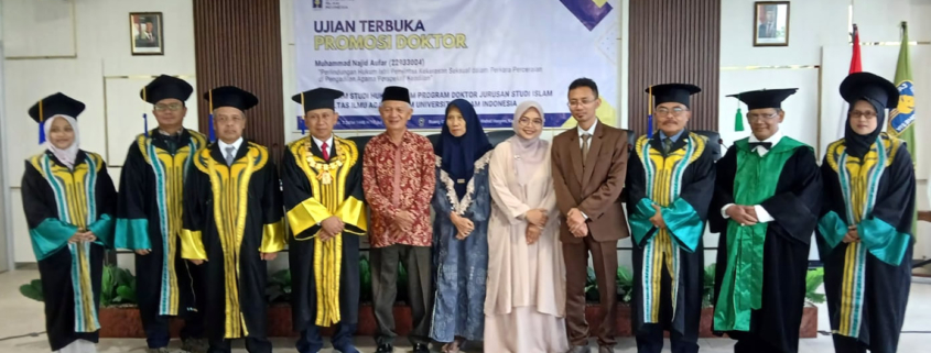 M Najid Aufar Raih Gelar Doktor di UII, Berkat Teliti Kekerasan Seksual dalam Perkara Perceraian