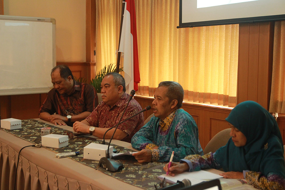 Suasana Diskusi dalam Rangkaian Silaturahmi Akademik ke Universitas Brawijaya Malang