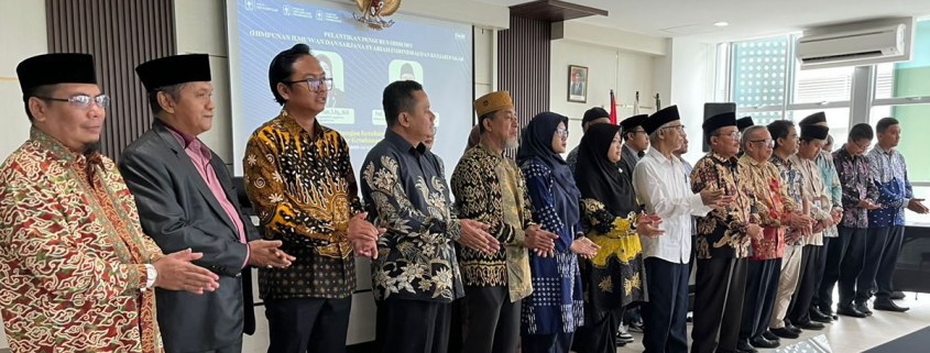 Pengurus Himpunan Ilmuwan dan Sarjana Syariah Indonesia (HISSI) DIY periode 2025-2029 (foto: FIAI UII)