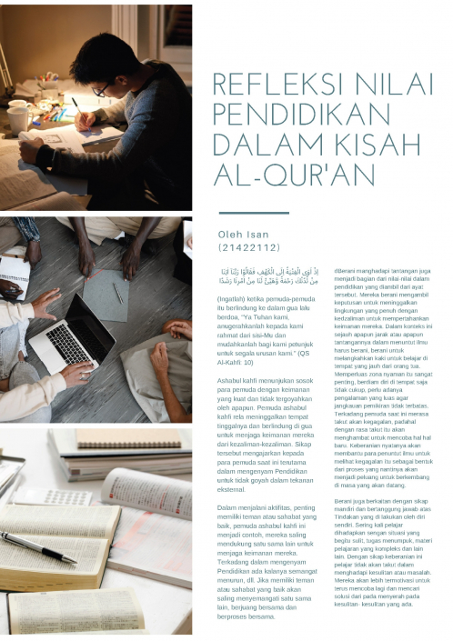 REFLEKSI NILAI PENDIDIKAN DALAM KISAH AL-QUR'AN