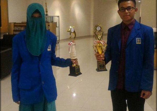 Foto delegasi UII yang meraih juara dalam I-Fest UMY 2017. (Samsul/SA/DPRI)