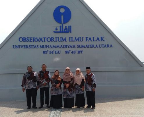 Songsong Gedung Baru, FIAI Studi Banding ke Observatorium Falak UMSU