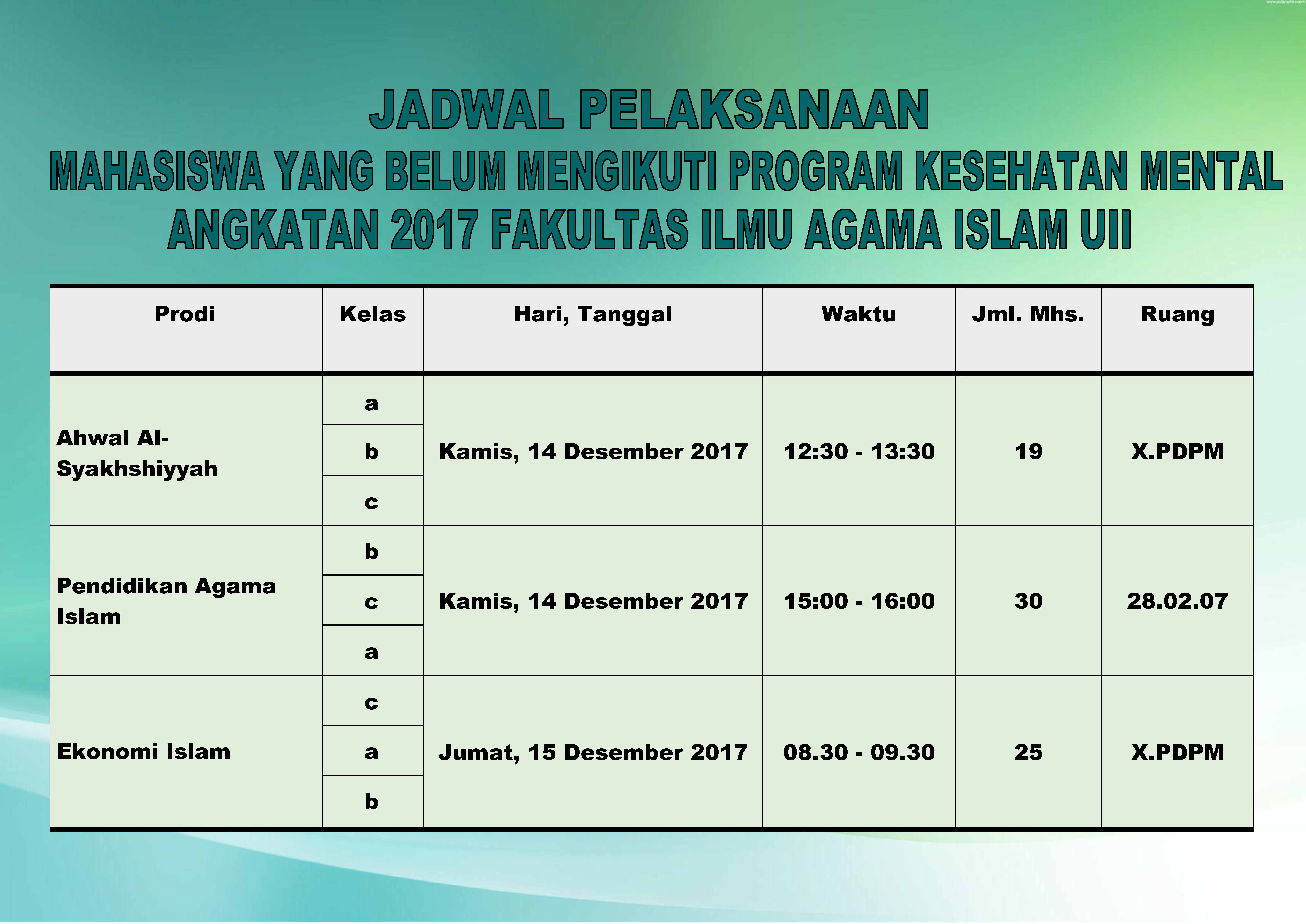 Informasi Akademik Archives Page 5 of 12 Fakultas Ilmu Agama Islam UII Yogyakarta