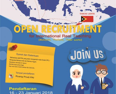 Program Praktik Pengalaman Lapangan (PPL) Internasional 2018 Prodi PAI