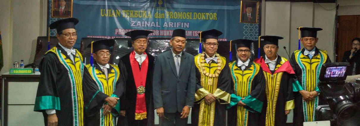 Teliti Pemikiran Tokoh tentang Waris Islam, Zainal Arifin Raih Doktor di PPs FIAI