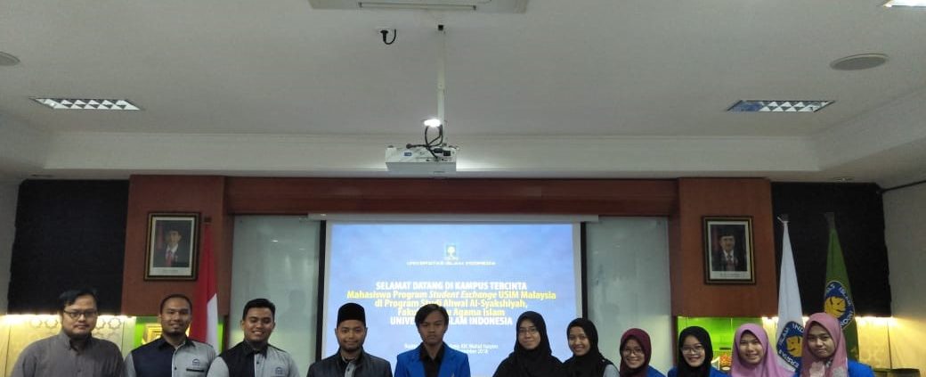 Program Student Exchange antara FIAI UII dan FSH USIM