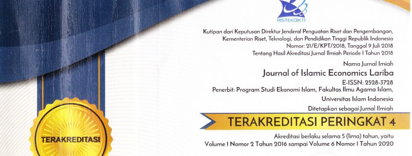 Salah satu Jurnal Milik FIAI UII telah Terakreditasi