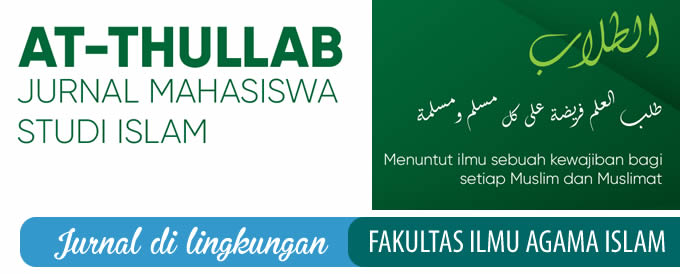 Jurnal Thullab FIAI UII Yogyakarta