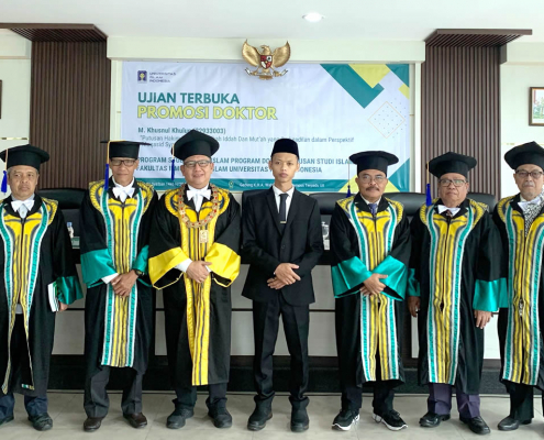 Paska Ujian Terbuka Sidang Doktor Promovendus Khusnul Khuluq, FIAI UII