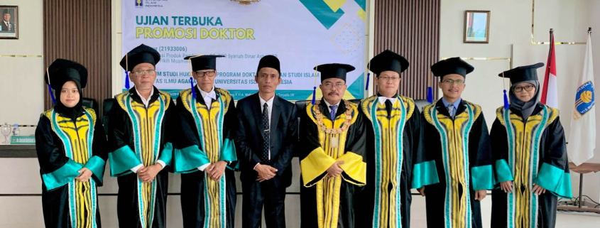 Mansyur raih gelar Doktor Hukum Islam di FIAI UII