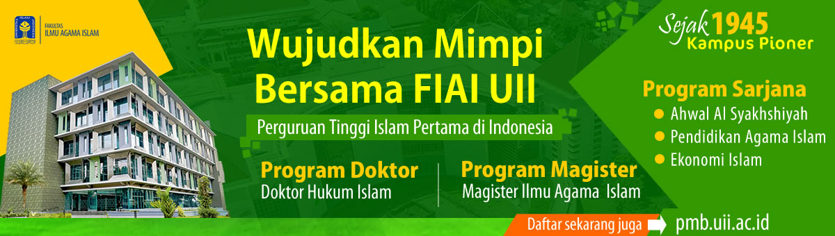 Penerimaan Mahasiswa Baru FIAI UII 