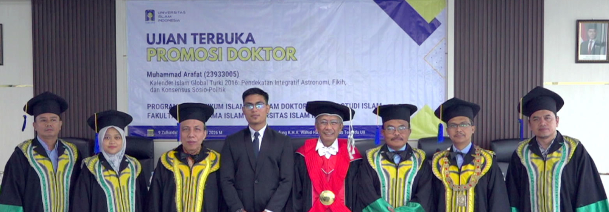 Muhammad Arafat Raih Gelar Doktor Hukum Islam di UII