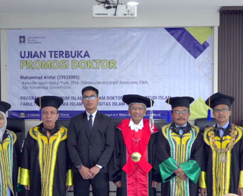 Muhammad Arafat Raih Gelar Doktor Hukum Islam di UII