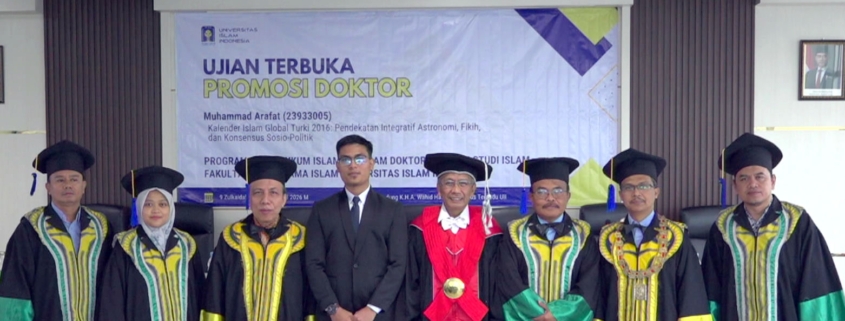 Muhammad Arafat Raih Gelar Doktor Hukum Islam di UII