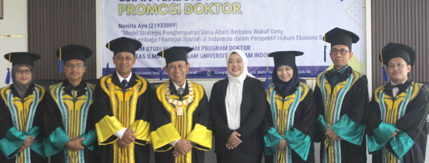Navirta Ayu Dosen STAI Yogyakarta Raih Gelar Doktor dari DHI UII