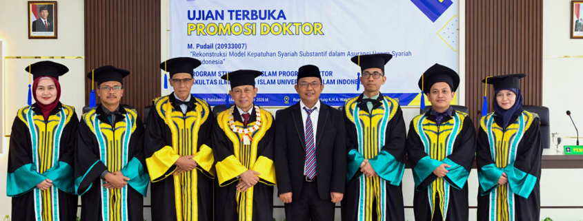 Fudail Dosen ISW Magelang Raih Gelar Doktor dari DHI UII